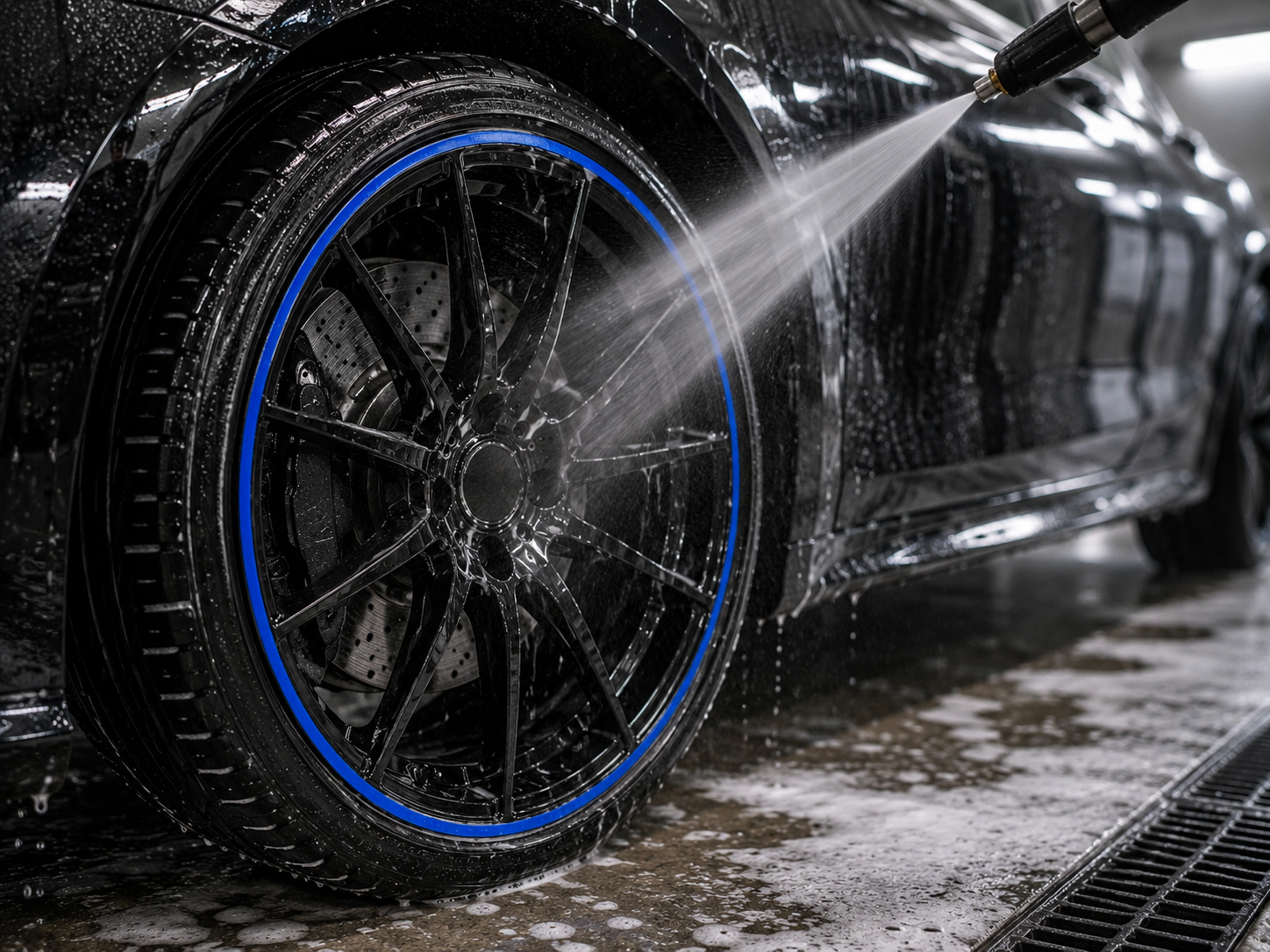 Protection JantesProtect en cours de lavage — surface hydrophobe et facile à nettoyer