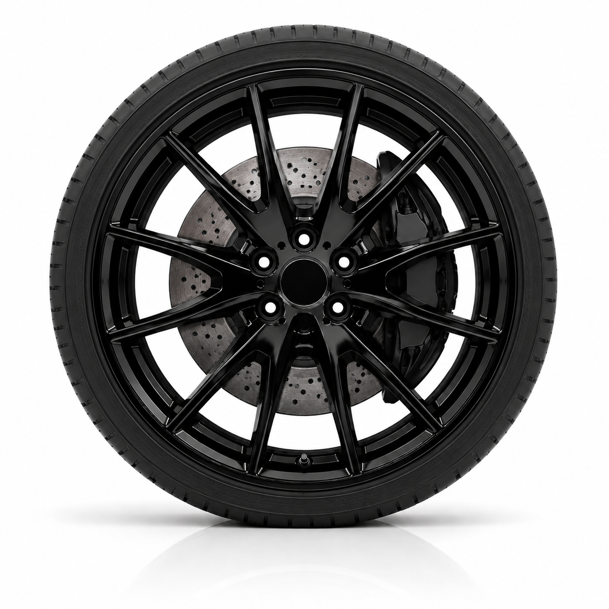 Protection de jante aluminium — Noir